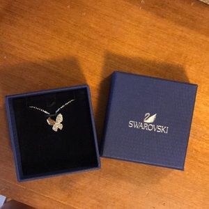 Swarovski butterfly necklace